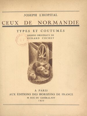 cover image of Ceux de Normandie